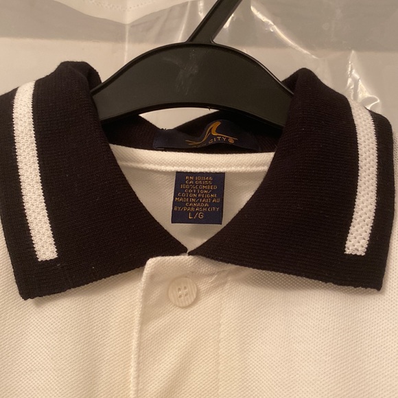 Men’s Ash City Button Up Polo Shirt size large - Picture 7 of 8